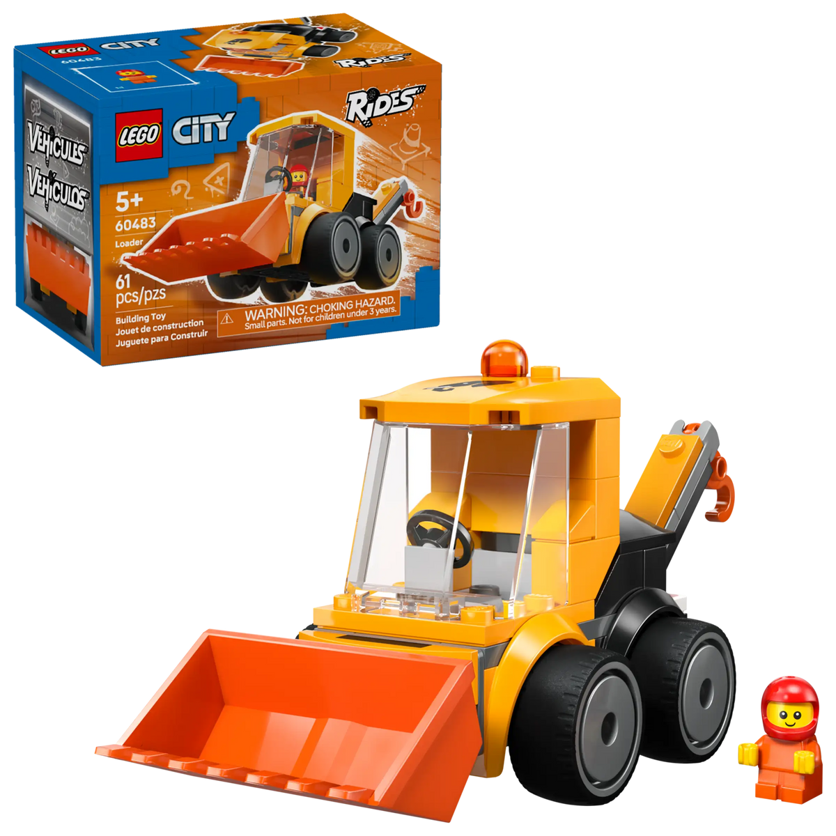 LEGO City 60483 Menopelit – Kauhakuormaaja