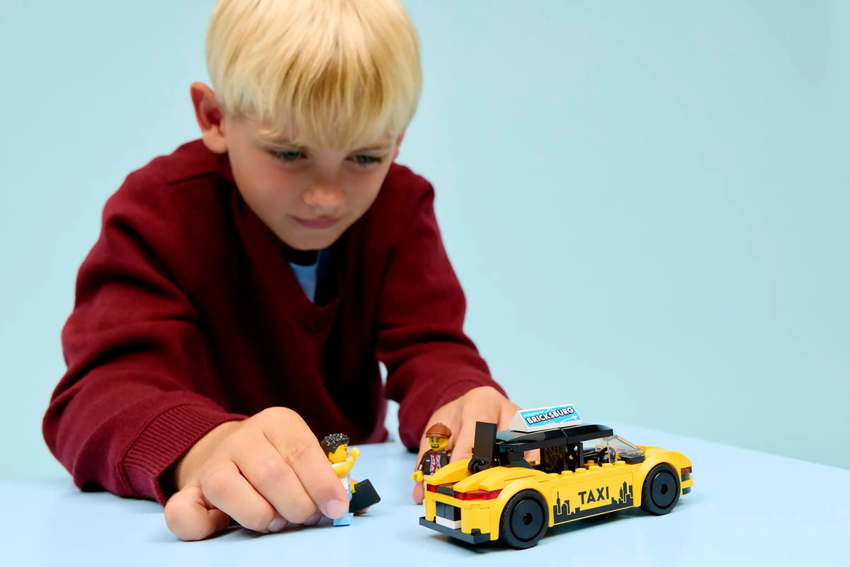 LEGO City 60487 Keltainen Taksi