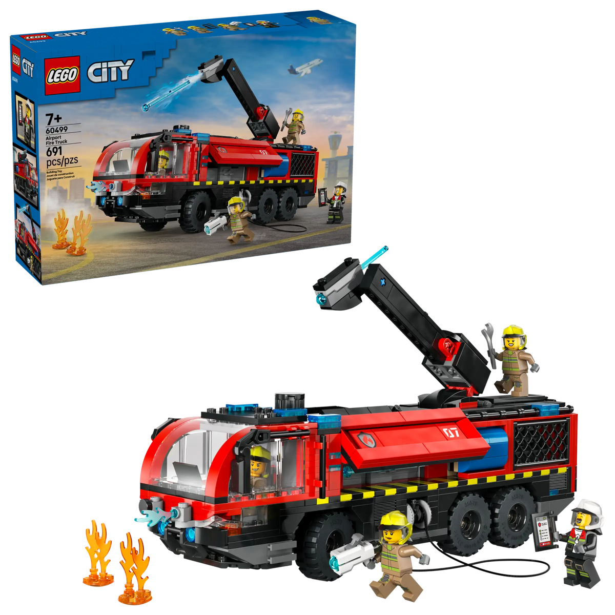 LEGO City 60499 Lentokentän Paloauto