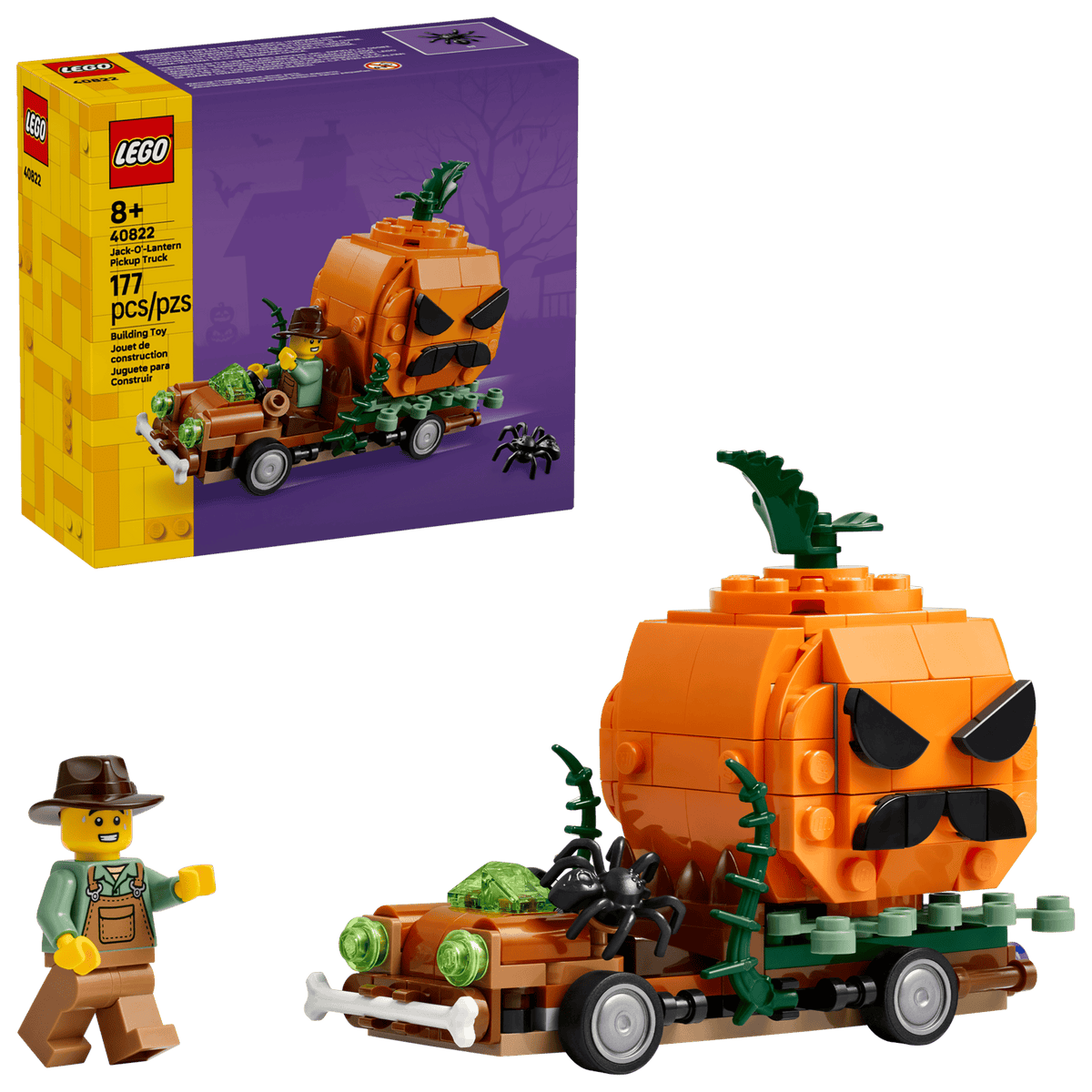 LEGO Classic 40822 Kurpitsalyhtyauto