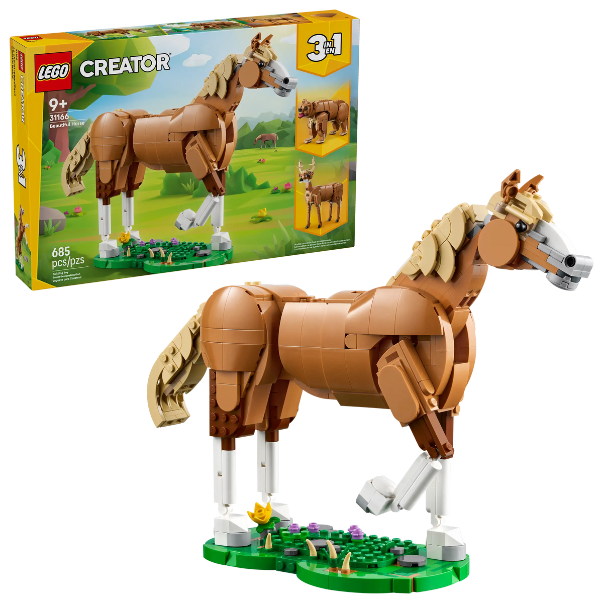 LEGO Creator 31166 Kaunis Hevonen