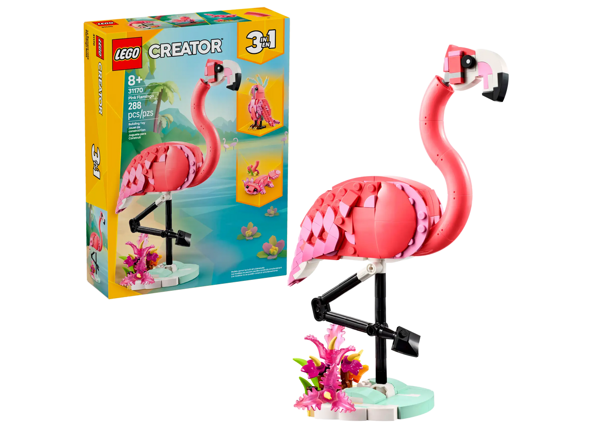 LEGO Creator 31170 Vaaleanpunainen Flamingo