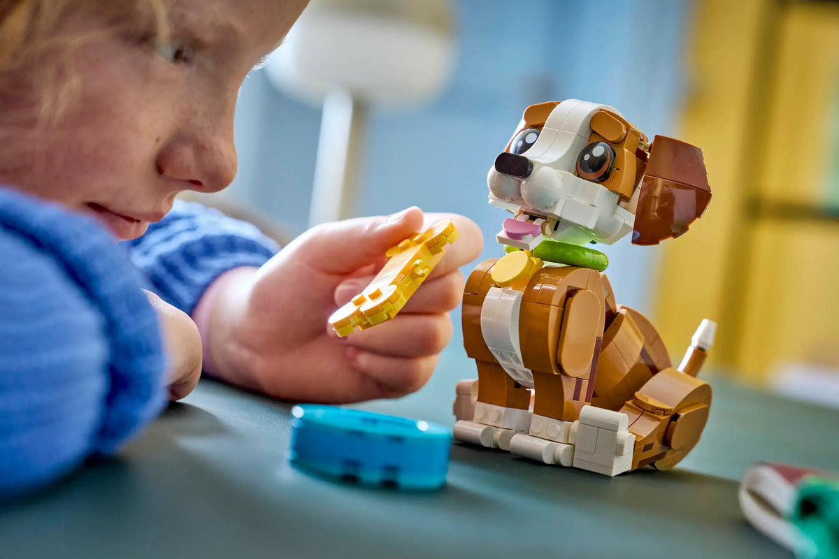 LEGO Creator 31382 Söpöt Eläimet: Leikkisä Koiranpentu