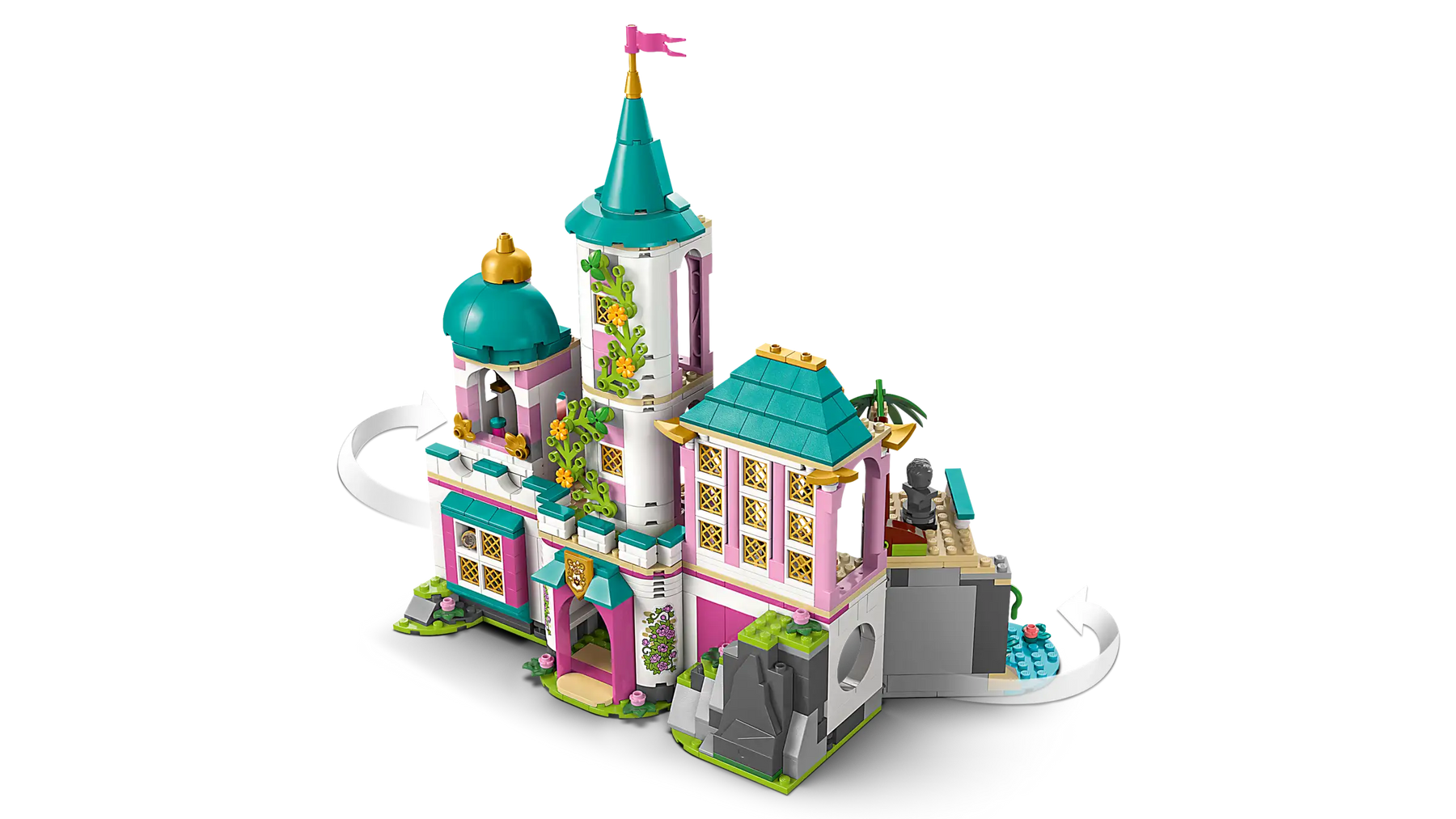LEGO Disney 43267 Prinsessalinna ja Kuninkaalliset Lemmikit