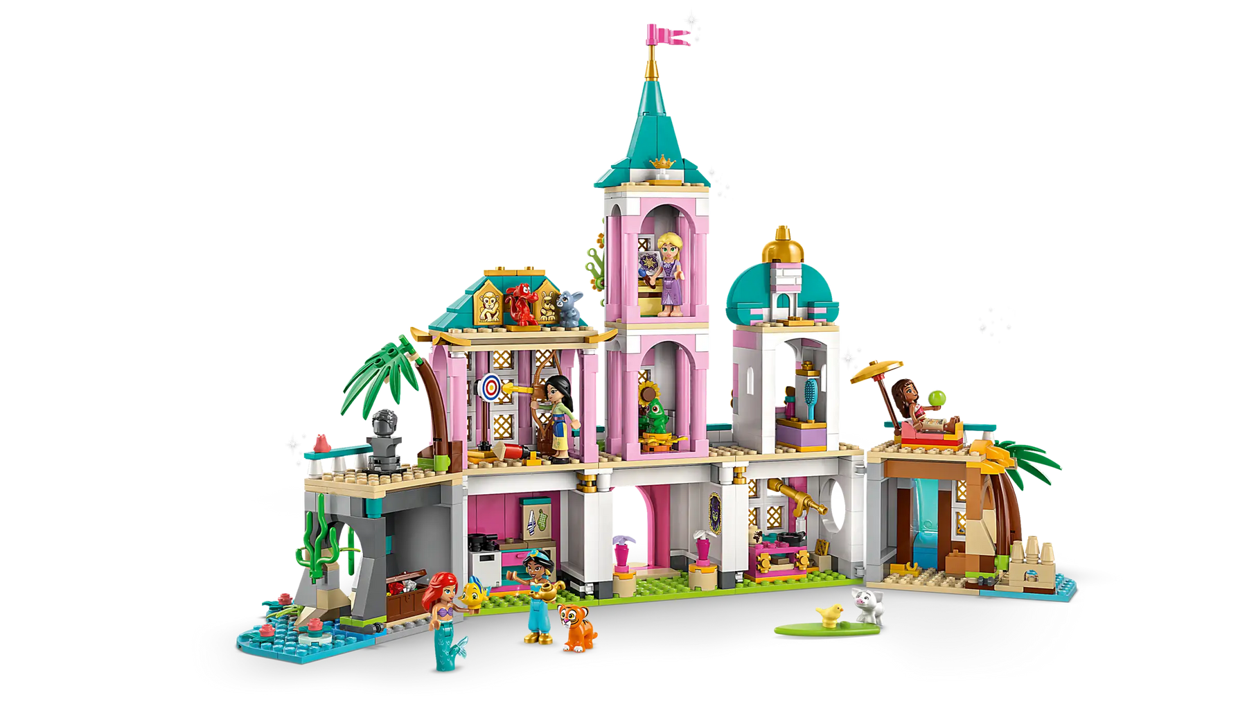 LEGO Disney 43267 Prinsessalinna ja Kuninkaalliset Lemmikit