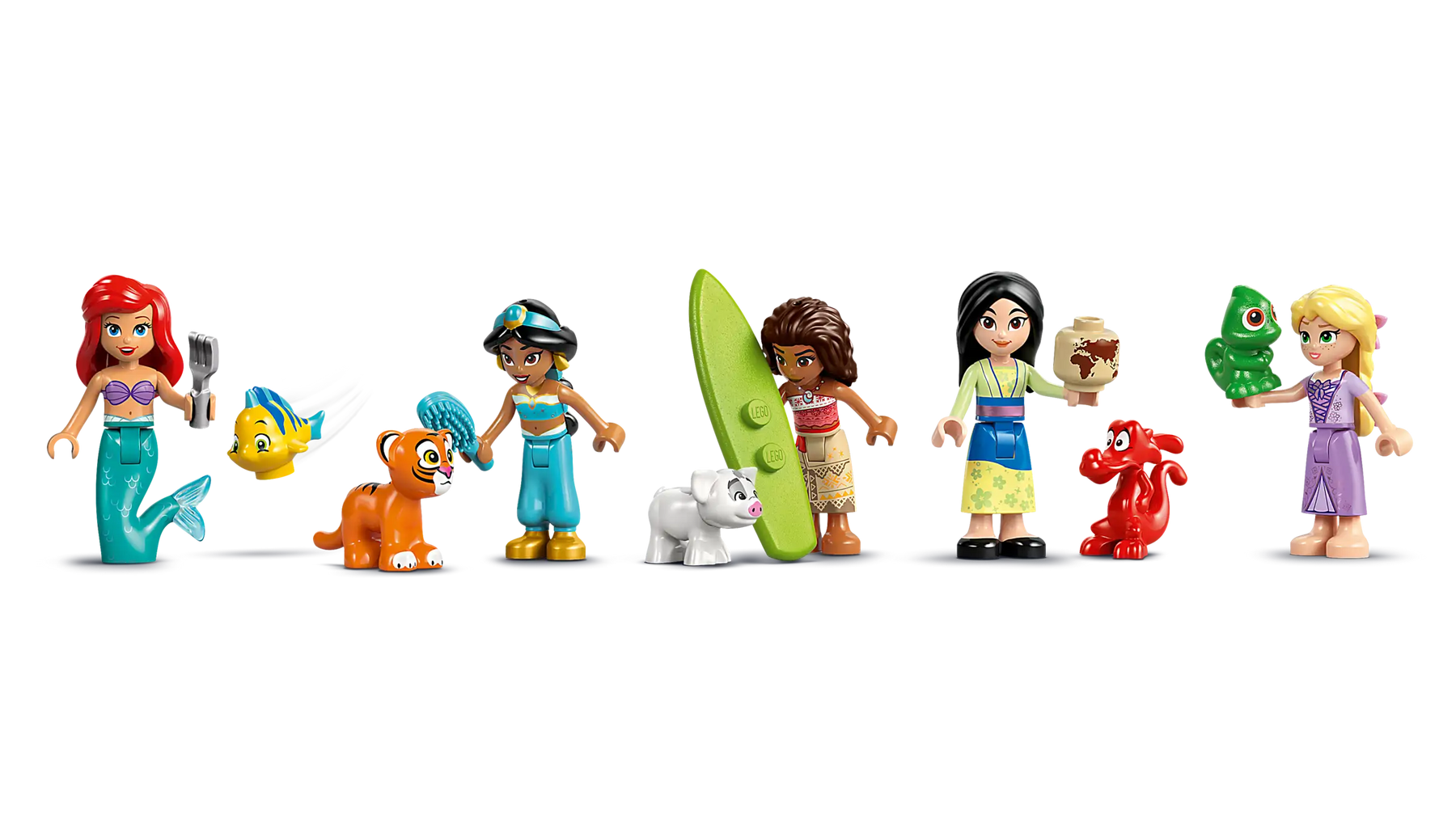 LEGO Disney 43267 Prinsessalinna ja Kuninkaalliset Lemmikit