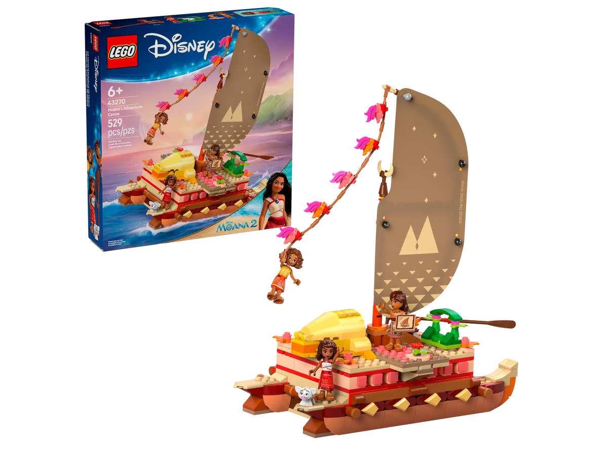 LEGO Disney 43270 Vaianan Seikkailukanootti