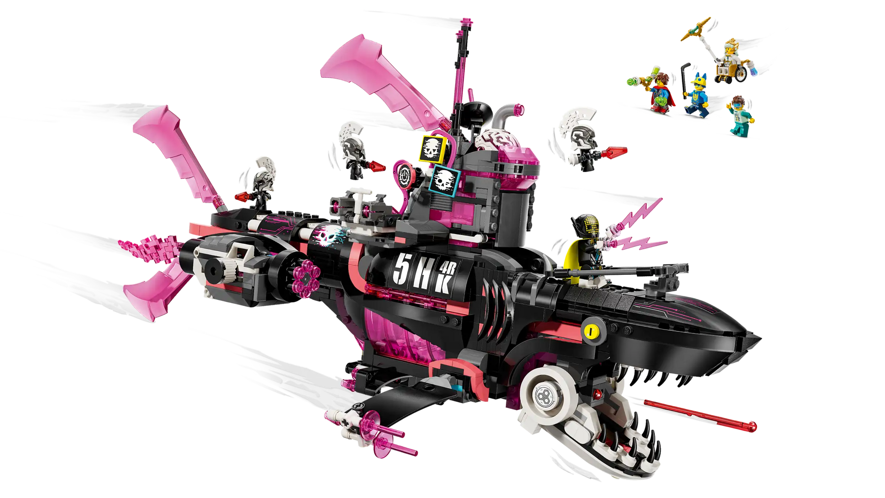 LEGO Dreamzzz 71500 Painajaisten Haisukellusvene