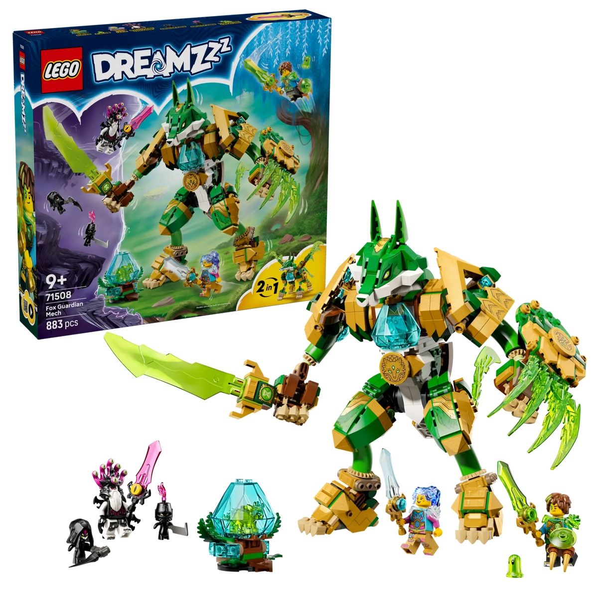 LEGO Dreamzzz 71508 Kettuvartijarobotti