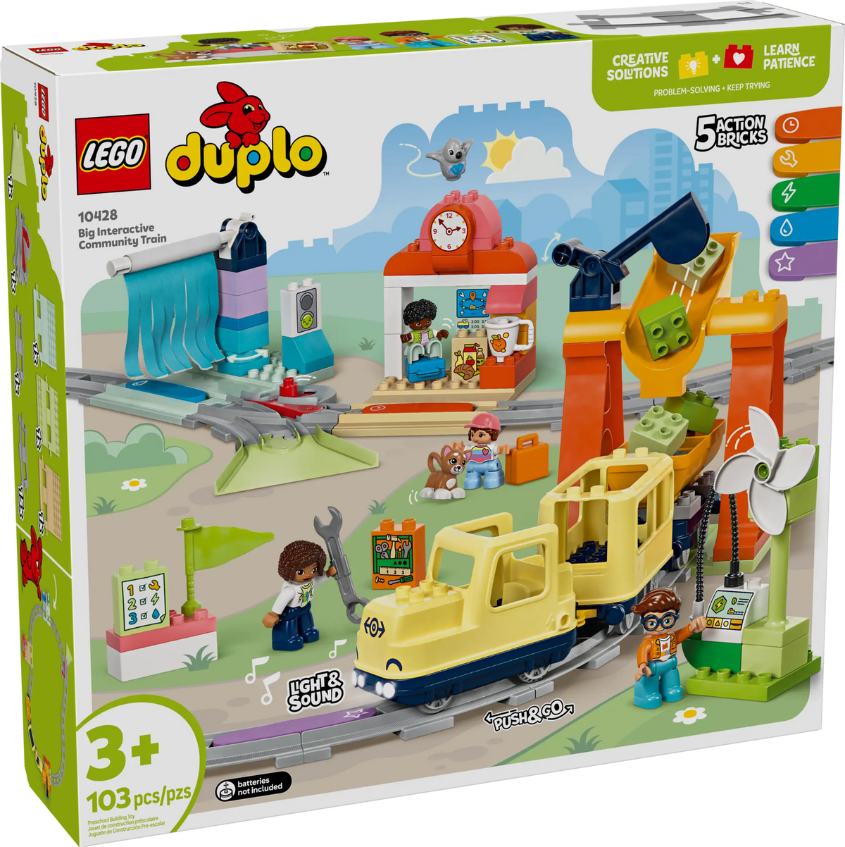 LEGO Dublo 10428 Iso Interaktiivinen Paikallisjuna