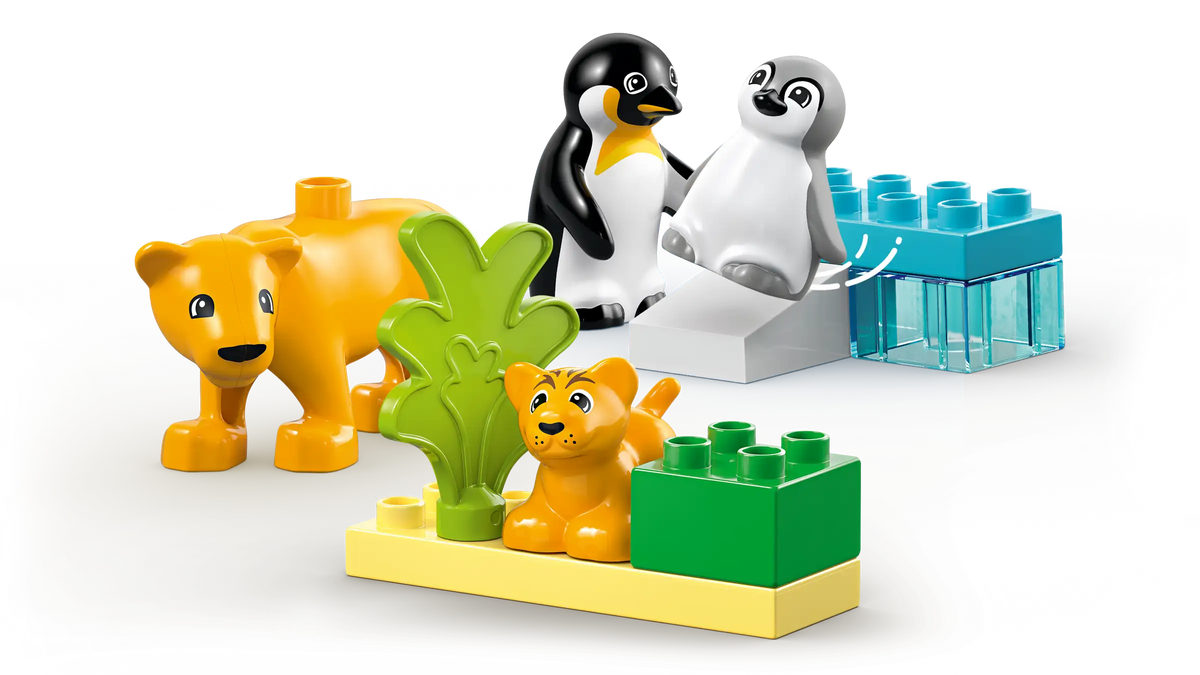 LEGO Duplo 10442 Luonnoneläinperheet: Pingviinit ja Leijonat