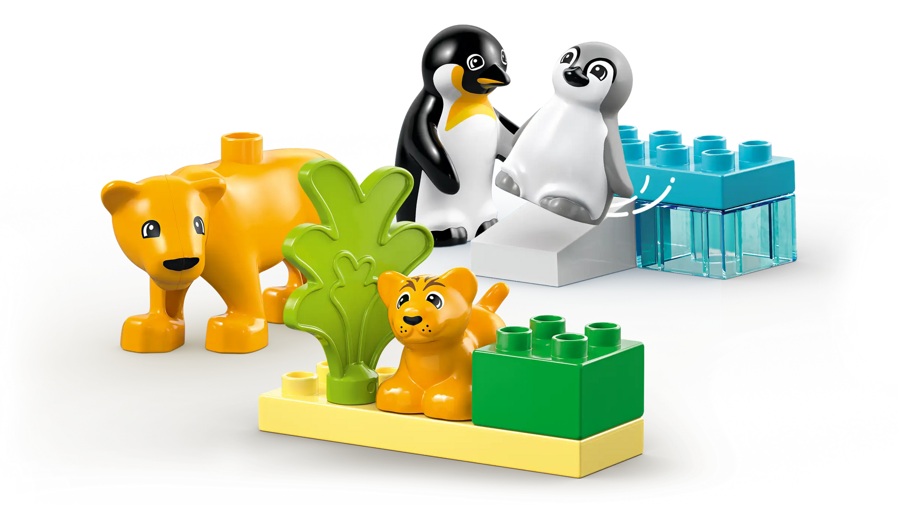 LEGO Duplo 10442 Luonnoneläinperheet: Pingviinit ja Leijonat