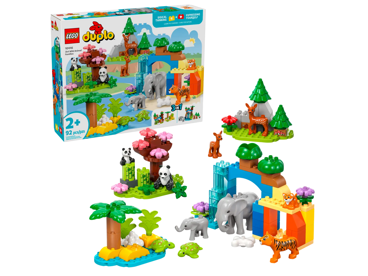 LEGO Duplo 10446 3-in-1 Luonnoneläinperheet