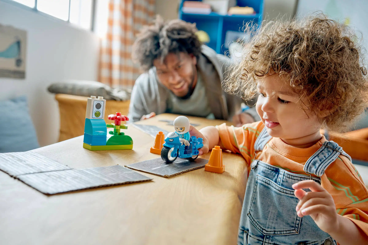 LEGO Duplo 10471 Sininen Poliisimoottoripyörä