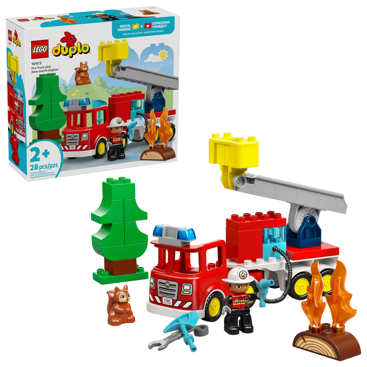 LEGO Duplo 10473 Paloauto, Paloletku ja Pelastaja