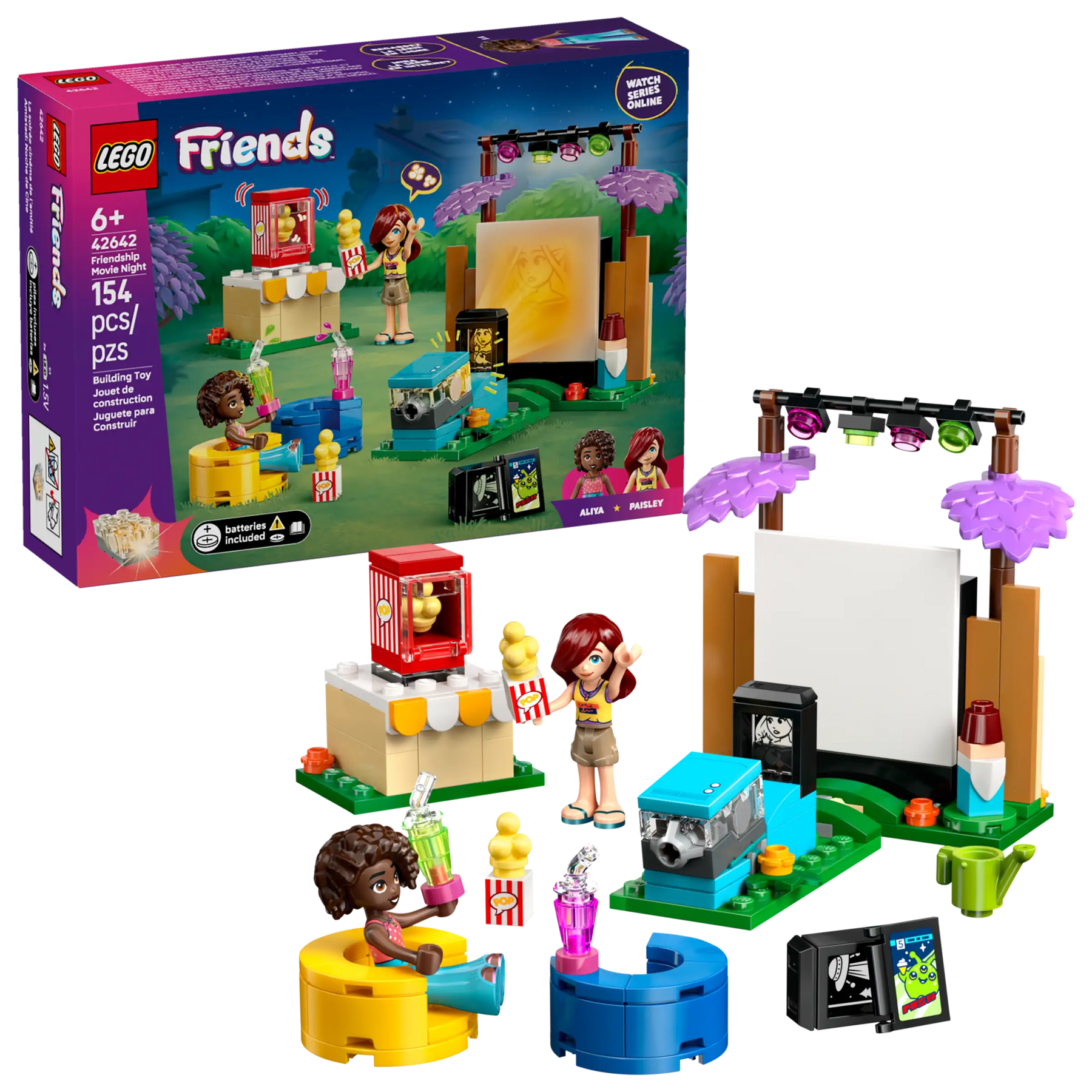 LEGO Friends 42642 Ystävysten Elokuvailta