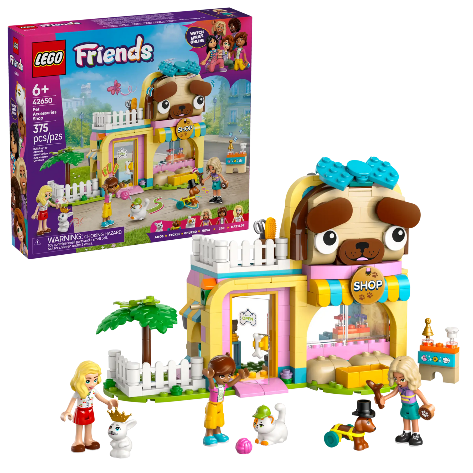 LEGO Friends 42650 Lemmikkitarvikekauppa