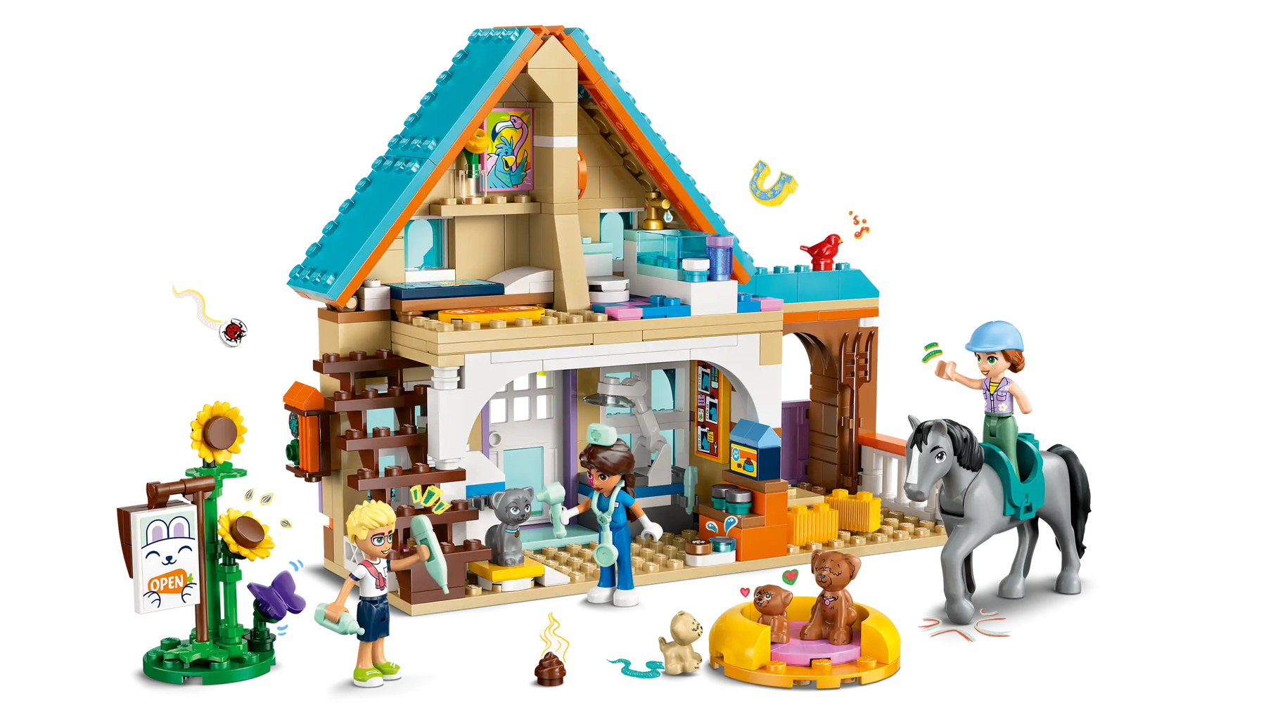 LEGO Friends 42651 Hevos ja Lemmikkisairaala