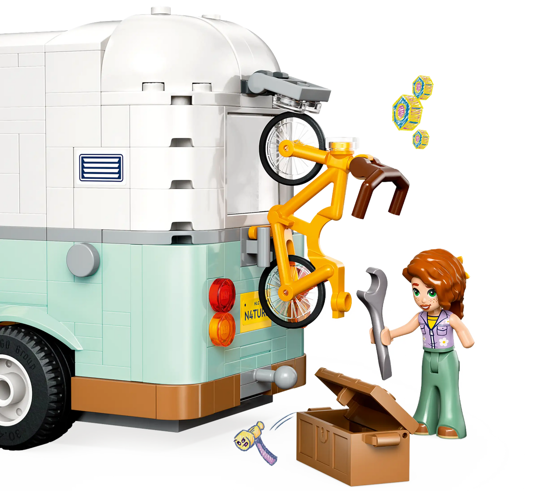 LEGO Friends 42663 Ystävien Seikkailu Matkailuautolla