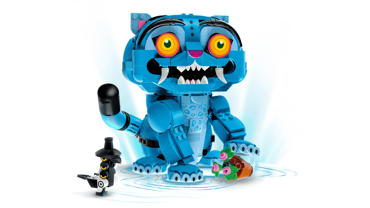 vLEGO K-Pop Demon Hunters 72537 Derpy-Tiikeri ja Sussie-Lintu