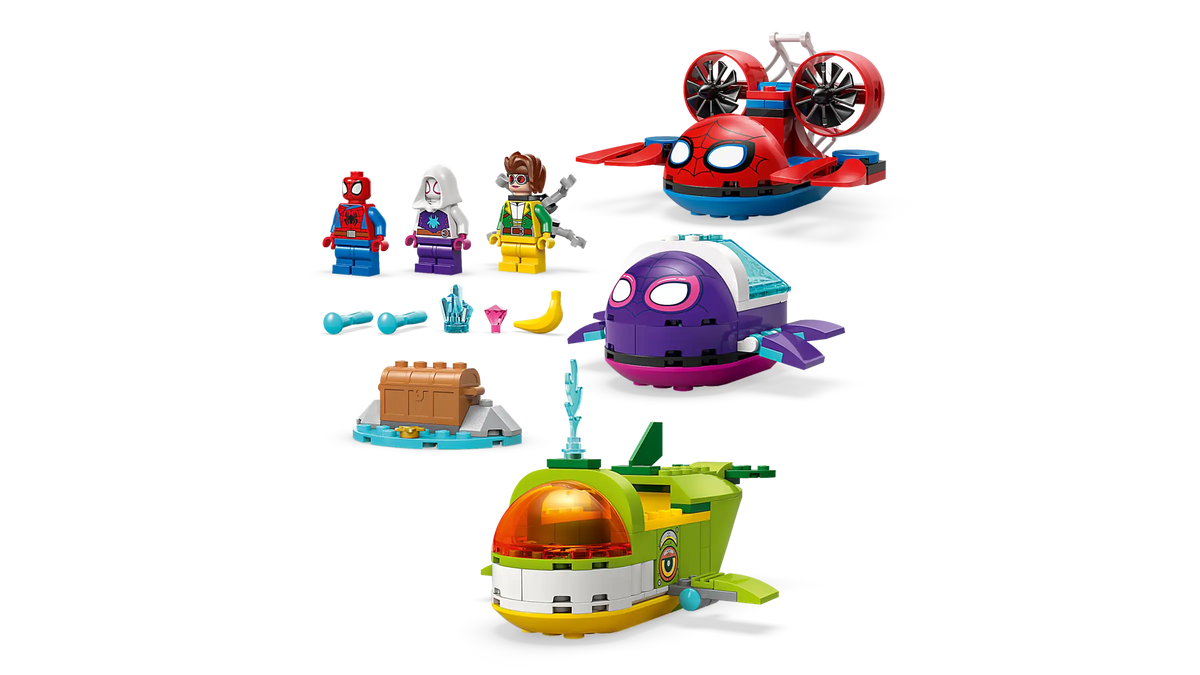 LEGO Marvel 11207 Spidey ja Vedenalaiset Menopelit