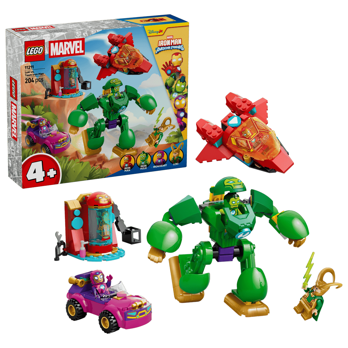 LEGO Marvel 11211 Loki Vastaan Iron Manin Tiimi