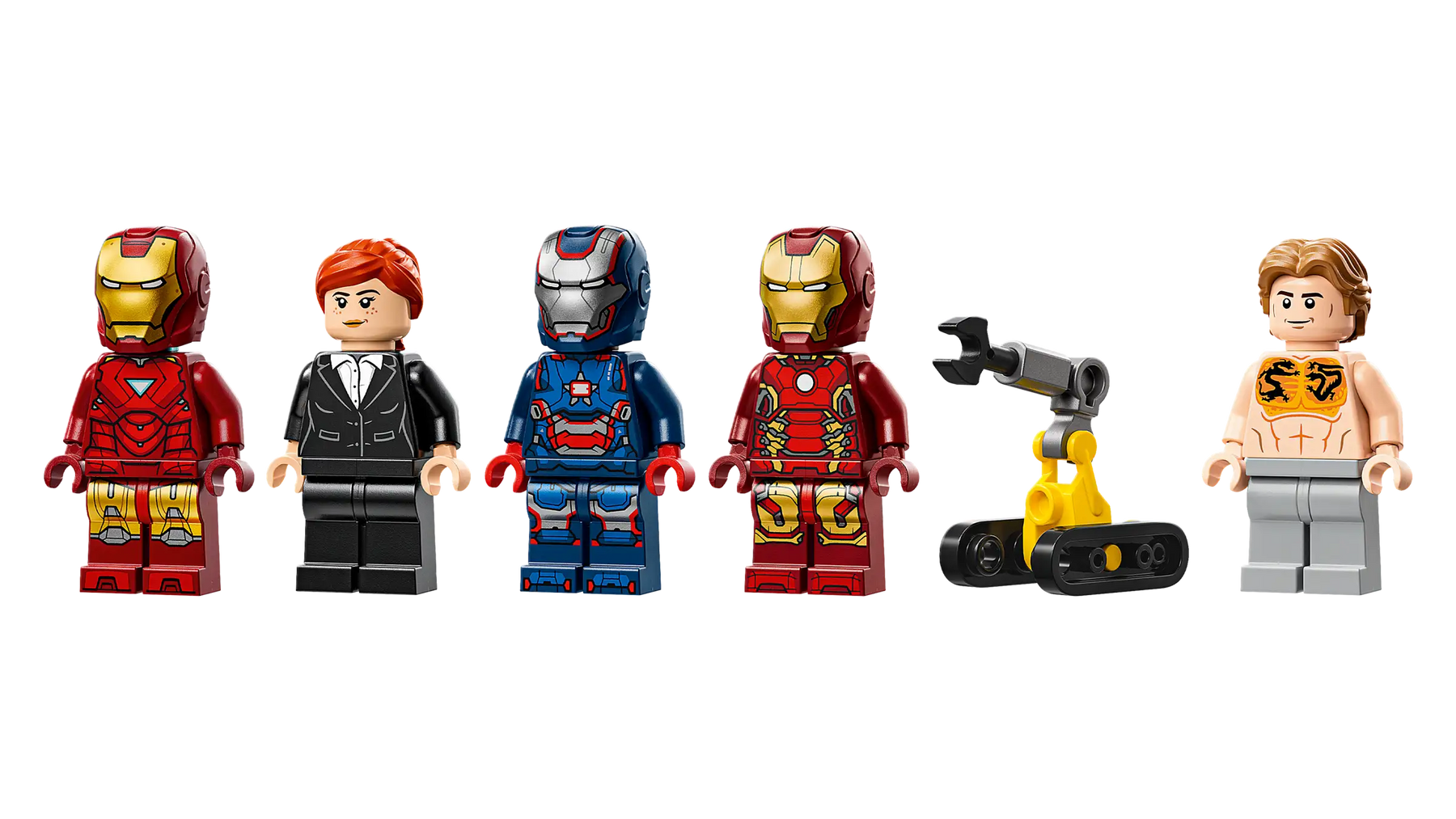 LEGO Marvel 76315 Iron Manin Laboratorio - Haarniskahuone