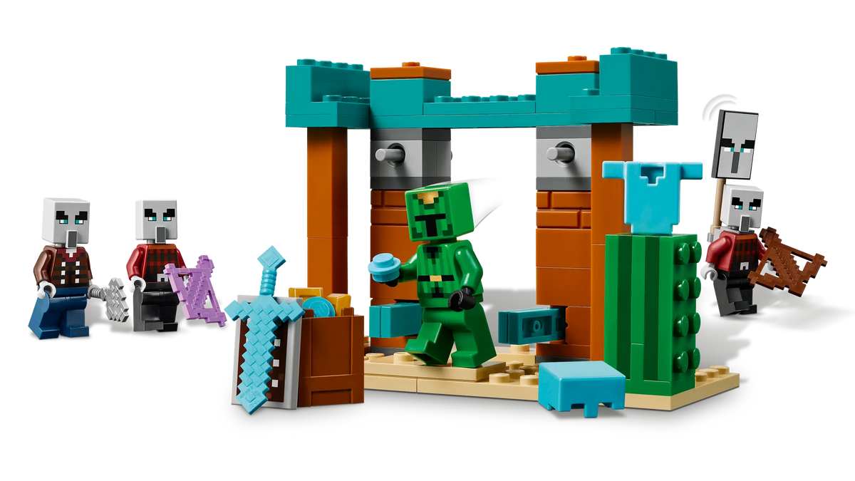LEGO Minecraft 21267 Pahalaisten Aavikkopartio