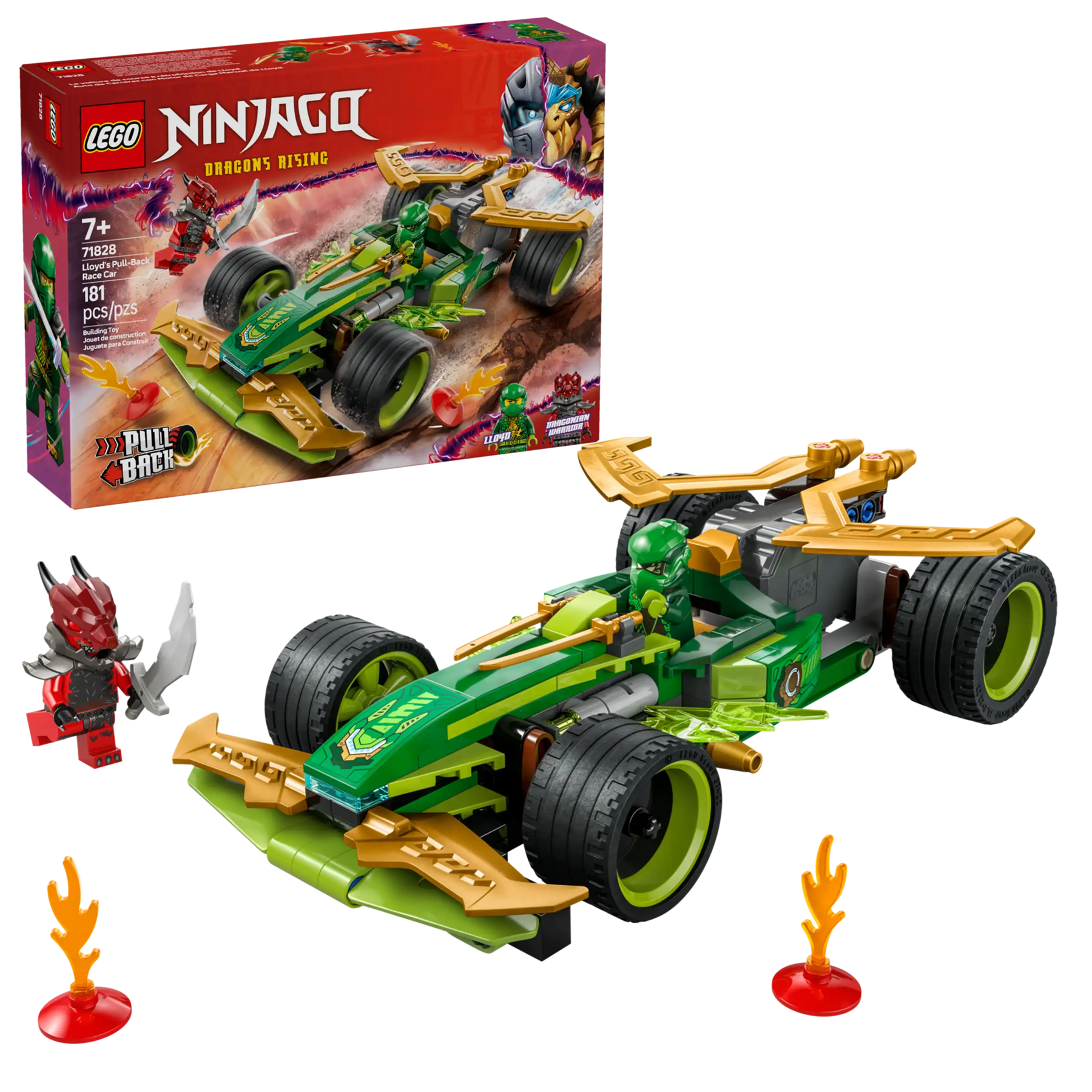 LEGO Ninjago 71828 Lloydin Vetomoottorikilpa-auto