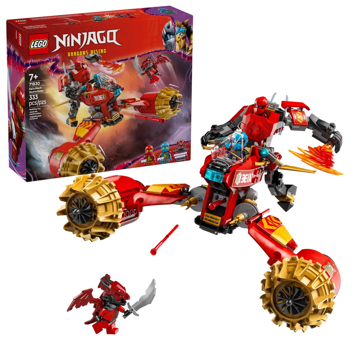 LEGO Ninjago 71830 Kain Myrskynratsastajarobotti