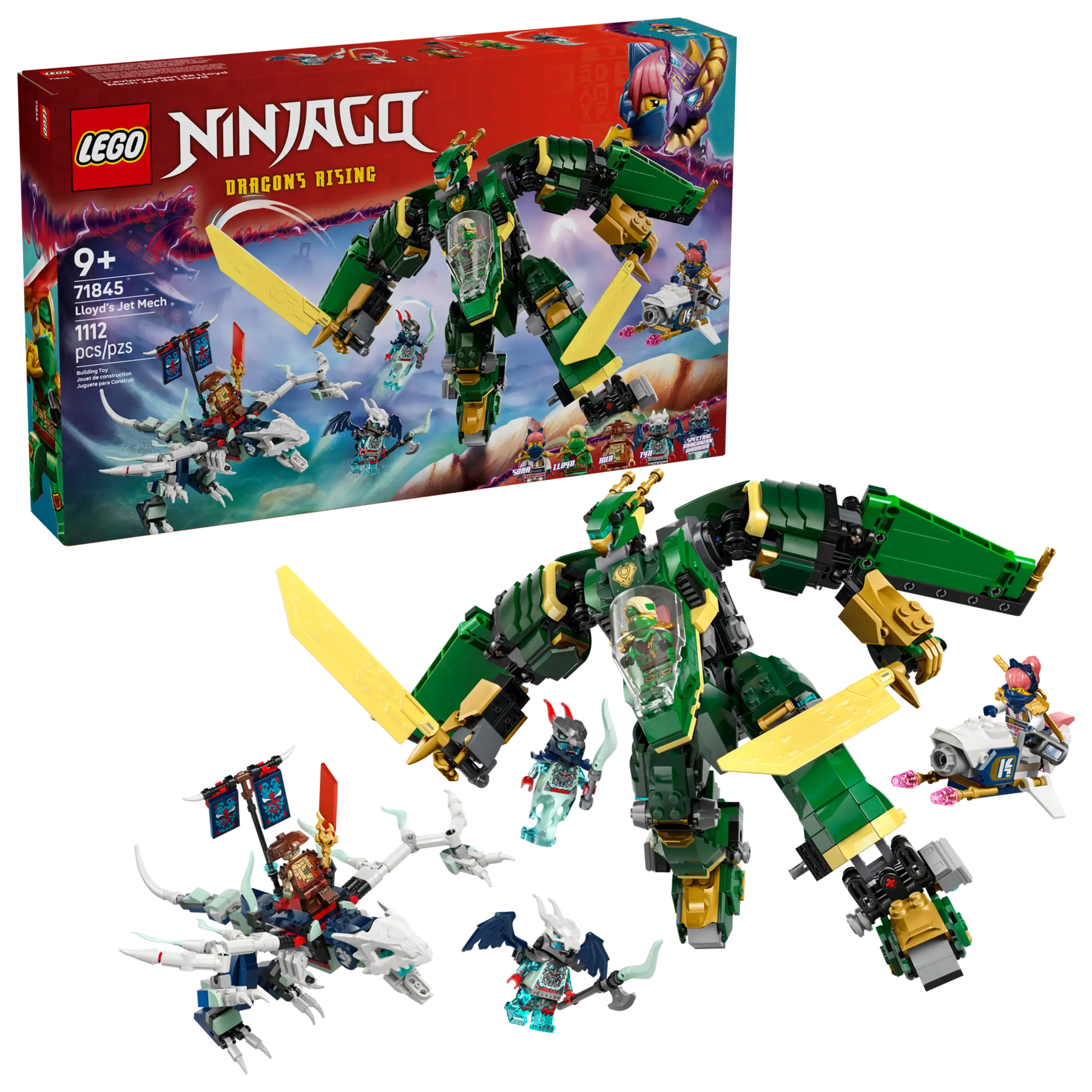 LEGO Ninjago 71845 Lloydin Suihkarirobotti