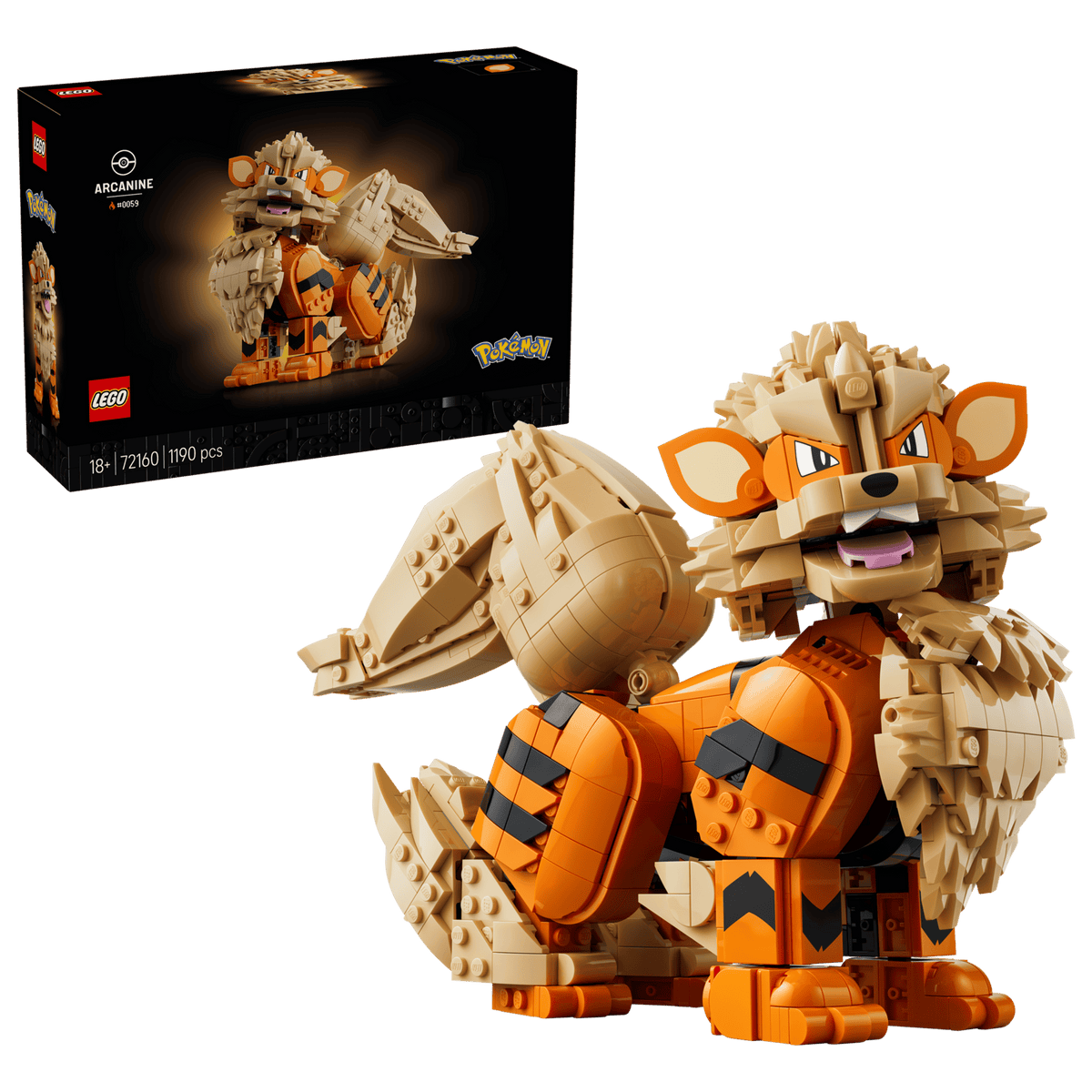 LEGO Pokemon 72160 Arcanine