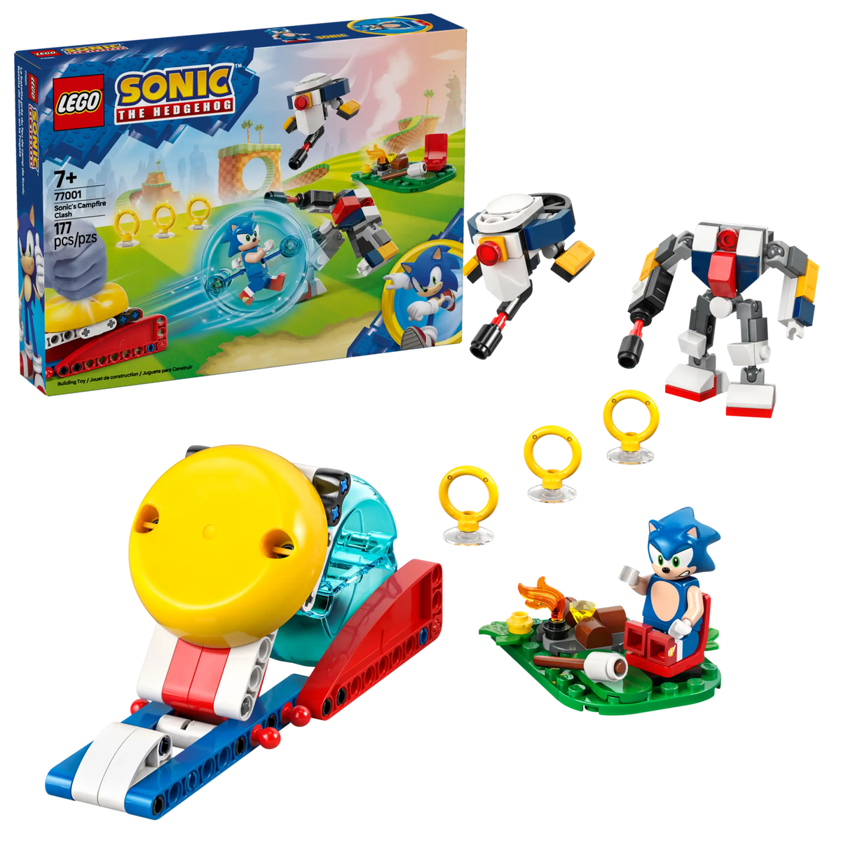 LEGO Sonic 77001 Sonic ja yhteenotto nuotiolla