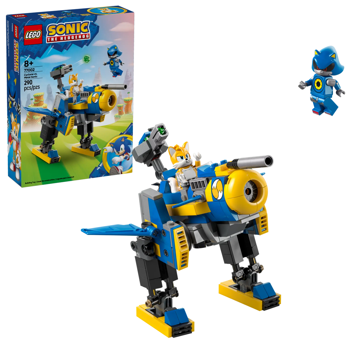 LEGO Sonic 77002 Cyclone Vastaan Metal Sonic