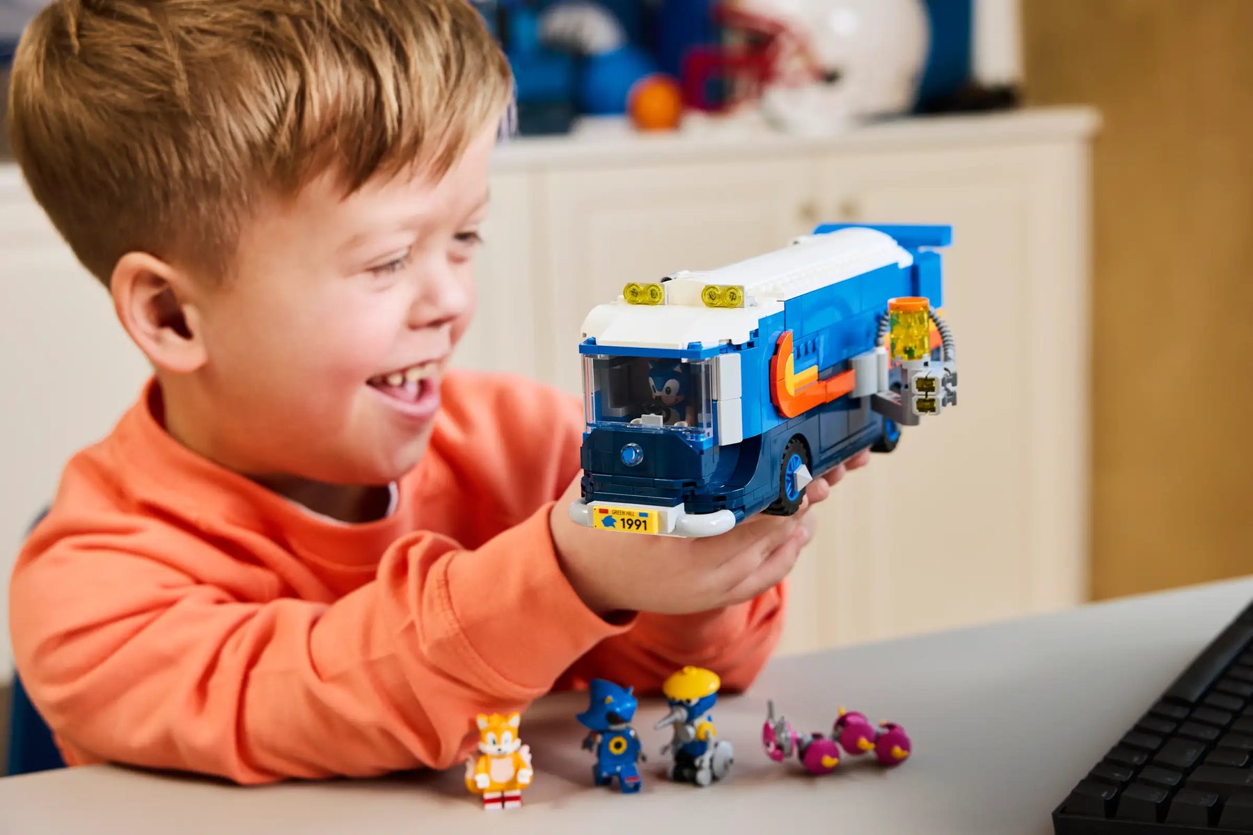 LEGO Sonic 77006 Sonic-Tiimin Liikkuva Komentokeskus