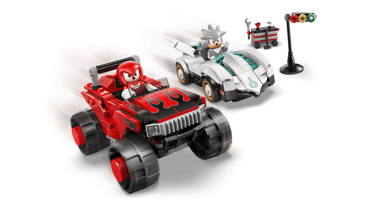 LEGO Sonic 77118 Silverin Auto Vastaan Knucklesin Monsteriauto