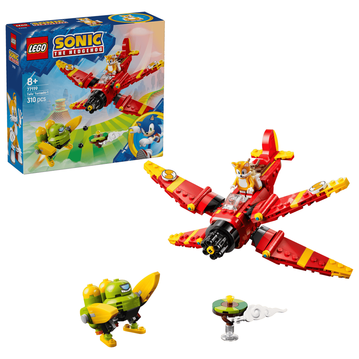 LEGO Sonic 77119 Tailsin Tornado-1