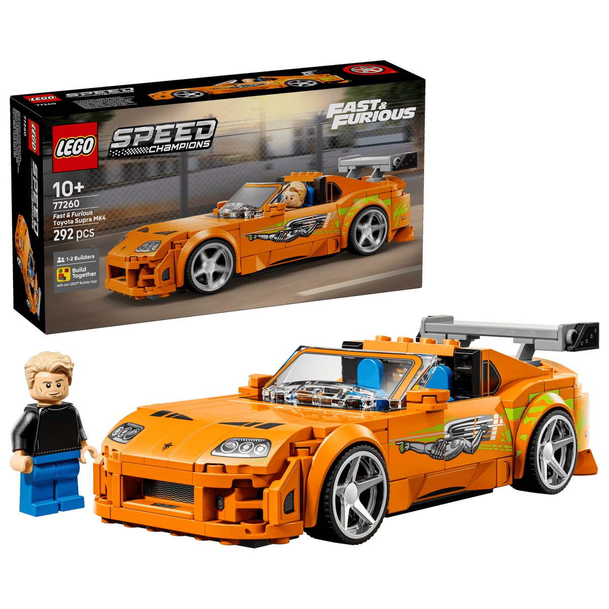 LEGO Speed Champions 77260 The Fast and The Furious Toyota Supra MK4