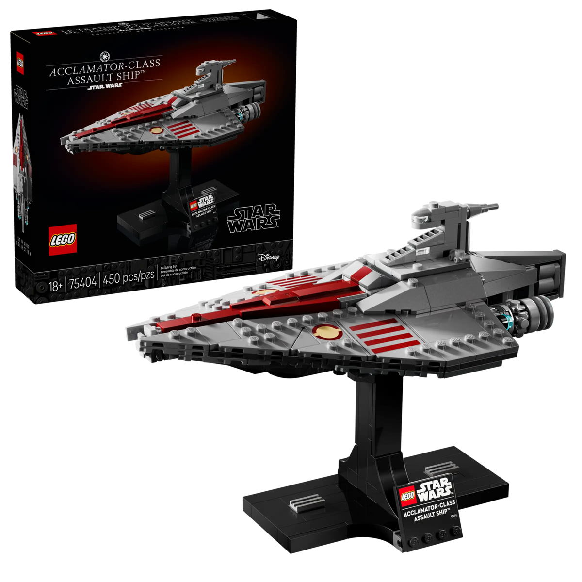 LEGO Star Wars 75404 Acclamator-luokan Hyökkäysalus