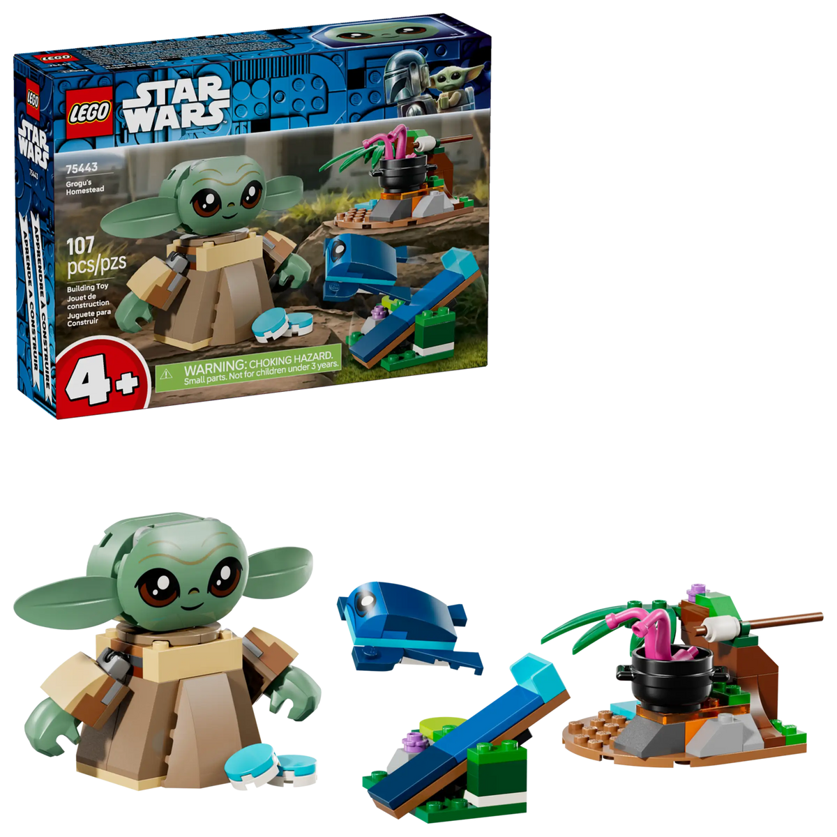 LEGO Star Wars 75443 Grogun Kotipaikka