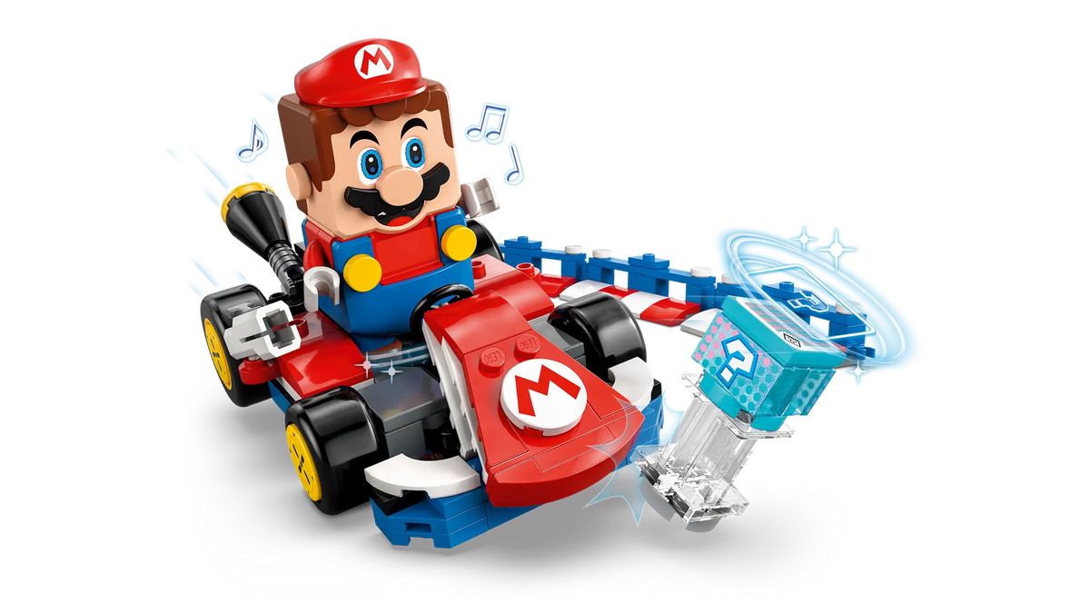 LEGO Super Mario 72043 Mario Kart™ – Interaktiivinen LEGO® Mario™ ja Standard Cart