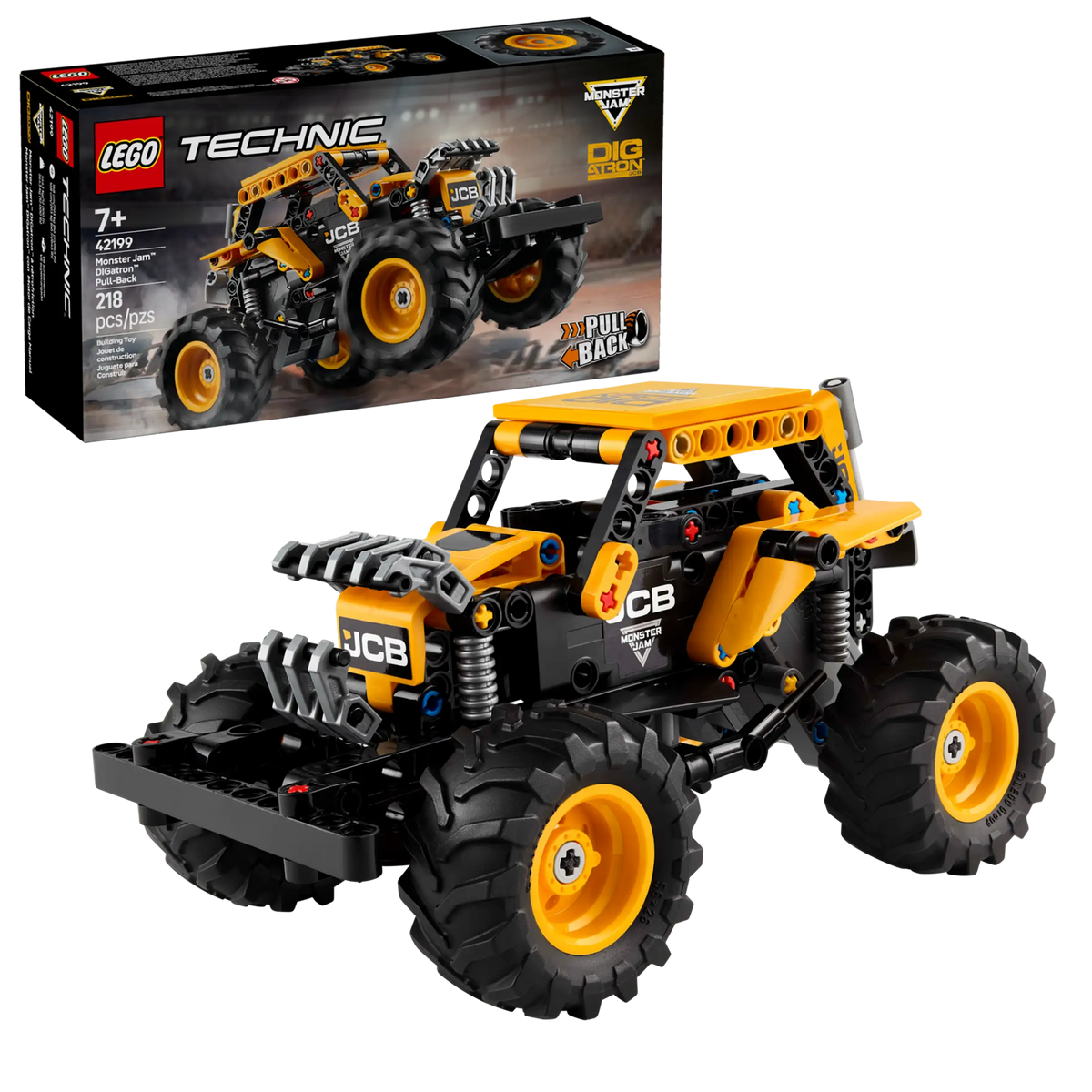 LEGO Technic 42199 Monster Jam DIGatron Vetomoottoriauto