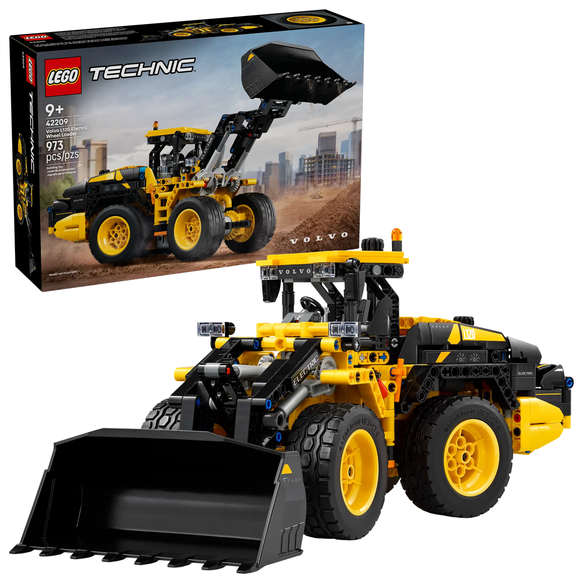 LEGO Technic 42209 Volvo L120 Electric Pyöräkuormaaja
