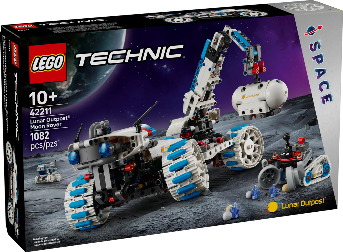 LEGO Technic 42211 Lunar Outpost™ Avaruusmönkijä