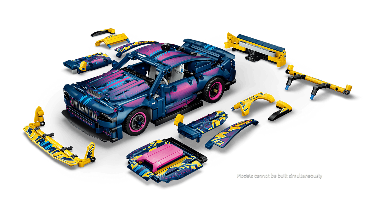 LEGO Technic 42236 Tuunaustallin Ford Mustang GT Auto