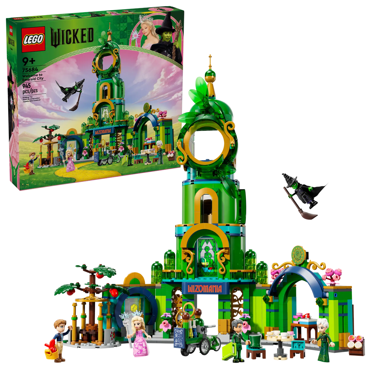 LEGO Wicked 75684 Tervetuloa Emerald Cityyn!