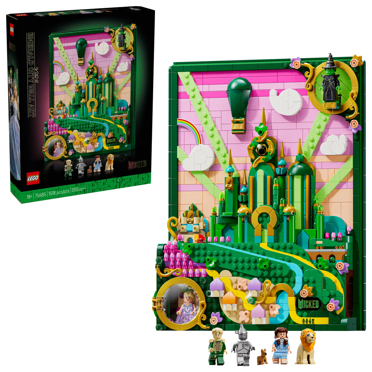 LEGO Wicked 75685 Emerald City ‑Taideteos