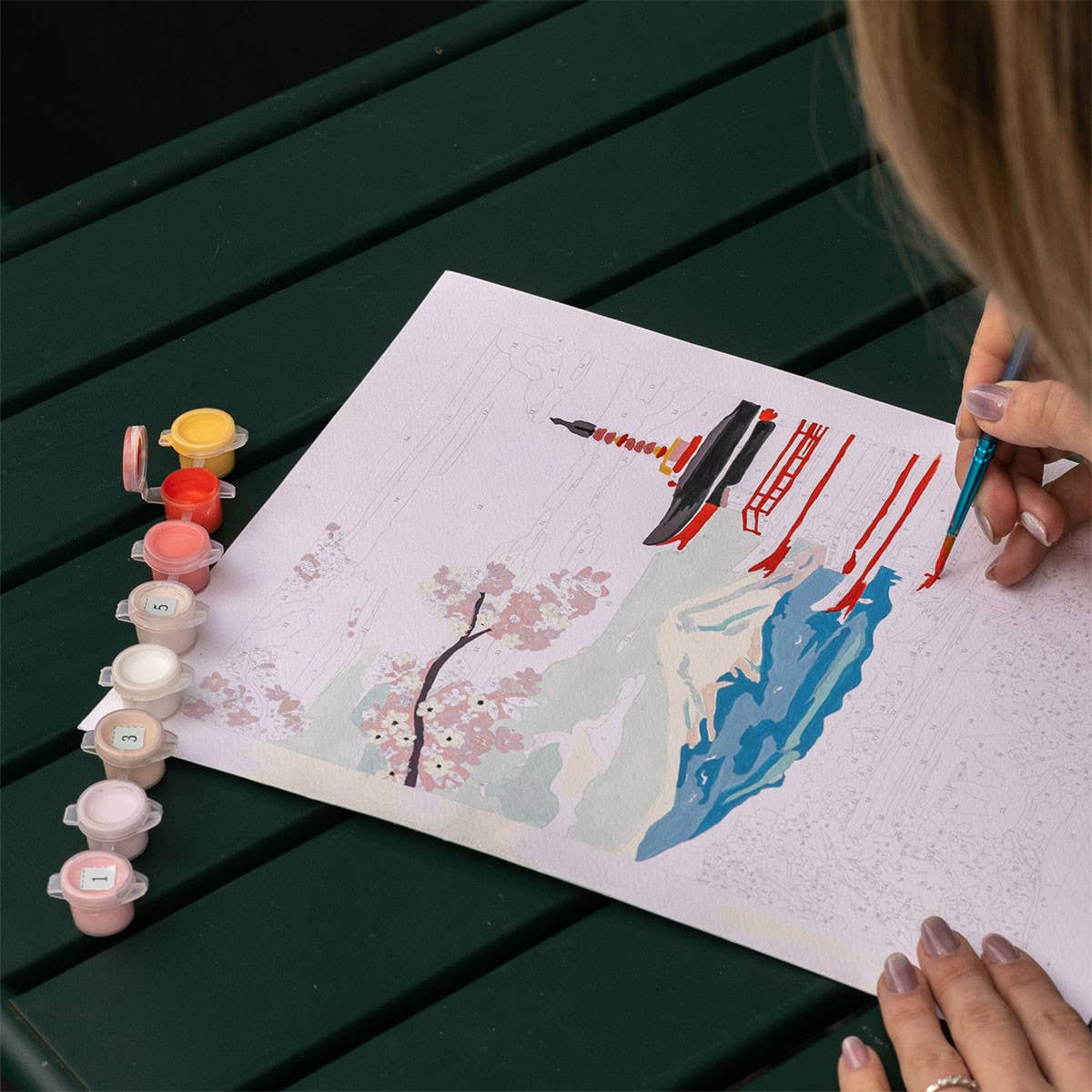 La Petite Épicerie Paint By Numbers/Numeromaalaus Mount Fuji