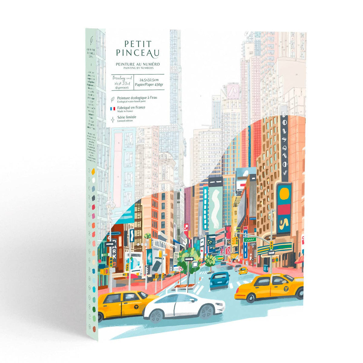 La Petite Épicerie Paint By Numbers/Numeromaalaus New York, Broadway and West 53rd