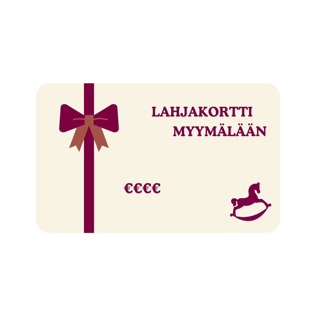 Lahjakortti Myymälään